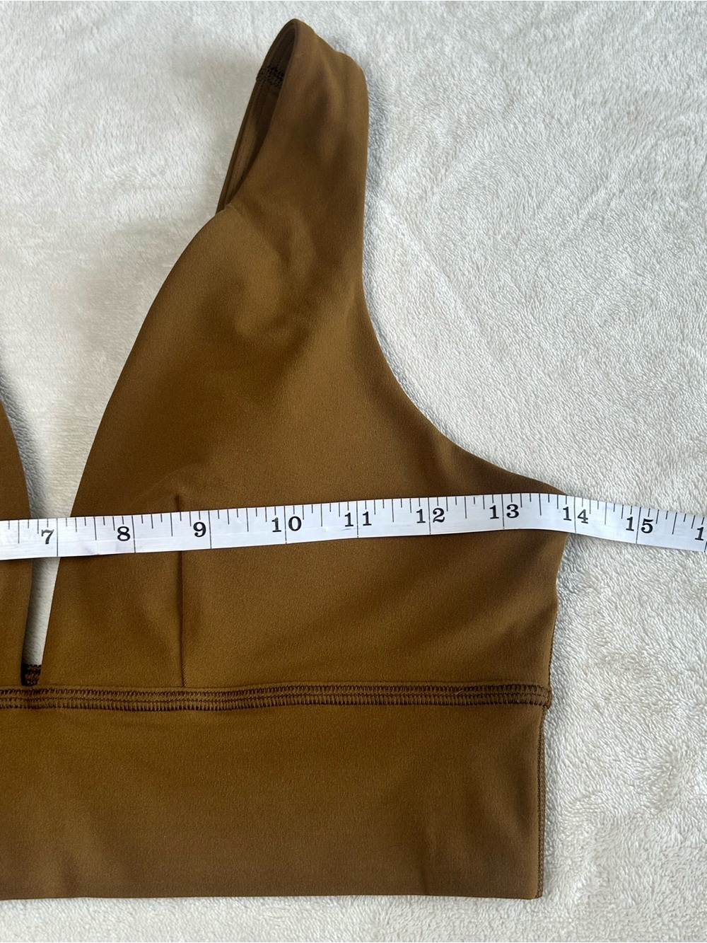 Vuori All The Feels Triangle Bra Rum Women’s Size M - Picture 14 of 16